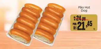 Novo Atacarejo Pão Hot Dog oferta