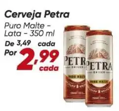 Dia Petra - cerveja oferta