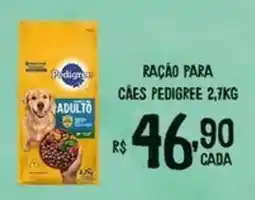 Bahamas Mix Ração para cães pedigree 2,7kg oferta