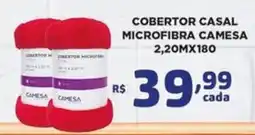 Bahamas Mix cobertor casal microfibra camesa oferta