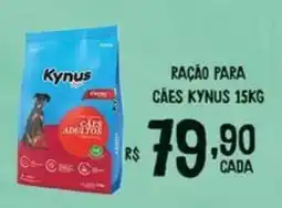 Bahamas Mix Ração para cães kynus 15kg oferta