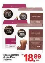 Fort Atacadista Nescafé - cápsulas dolce gusto 10un. sabores oferta