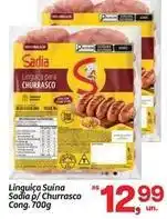 Fort Atacadista Sadia - linguiça suína oferta