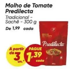 Dia Predilecta - molho de tomate oferta