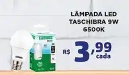 Bahamas Mix lâmpada led taschibra 9w 6500k oferta