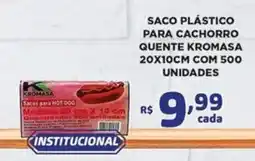 Bahamas Mix Saco plástico para cachorro quente kromasa oferta