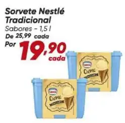 Dia Nestlé - sorvete tradicional oferta