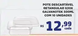 Bahamas Mix Pote descartável retangular g306 oferta