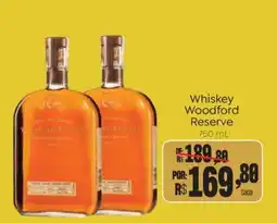 Novo Atacarejo Whiskey Woodford Reserve oferta