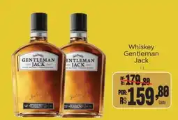 Novo Atacarejo Whiskey gentleman jack oferta