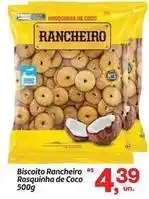 Fort Atacadista Mais coco - biscoito rancheiro rosquinha de coco oferta