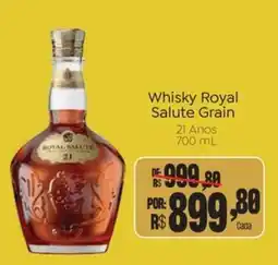 Novo Atacarejo Whisky Royal Salute Grain 21 Anos oferta