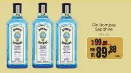 Novo Atacarejo Gin Bombay Sapphire oferta