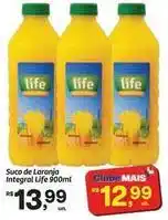 Fort Atacadista Life - suco de laranja integral oferta