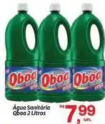 Fort Atacadista Qboa - água sanitária oferta