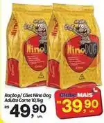 Fort Atacadista Ração p/cães ninho dog adulto carne oferta