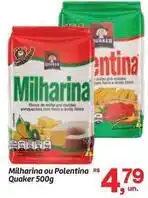 Fort Atacadista Quaker - milharina ou polentina oferta