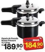Fort Atacadista Brinox - panela de pressão pressure oferta