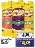 Fort Atacadista Dafruta - suco tp 1 sabores oferta