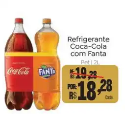 Novo Atacarejo Refrigerante Coca-Cola com Fanta oferta