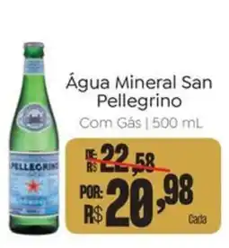 Novo Atacarejo Água Mineral San Pellegrino oferta