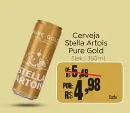 Novo Atacarejo Cerveja Stella Artois Pure Gold oferta