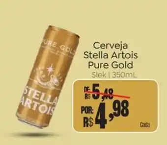 Novo Atacarejo Cerveja Stella Artois Pure Gold oferta