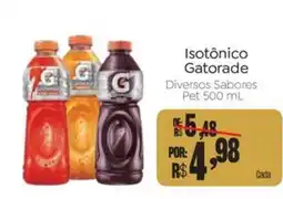 Novo Atacarejo Isotônico Gatorade Diversos Sabores oferta