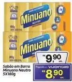 Fort Atacadista Minuano - sabao em barra neutro 5x180g oferta