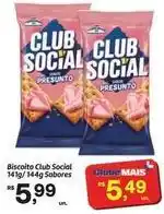 Fort Atacadista Sabores - biscoito club social/141g/141g oferta