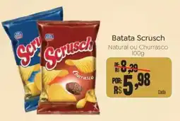 Novo Atacarejo Batata scrusch oferta