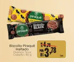Novo Atacarejo Biscoito Piraquê Maltado oferta