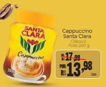Novo Atacarejo Cappuccino santa clara clássico oferta
