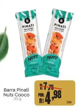 Novo Atacarejo Barra Pinati Nuts Cooco oferta