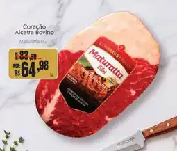 Novo Atacarejo Coração Alcatra Bovino oferta