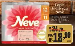 Novo Atacarejo Papel Higiênico Neve oferta