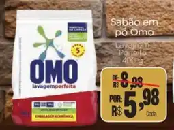 Novo Atacarejo Sabão em pó Omo oferta