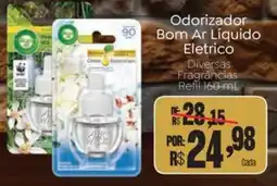 Novo Atacarejo Odorizador Bom Ar Líquido Eletrico oferta
