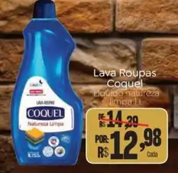 Novo Atacarejo Lava Roupas Coquel oferta