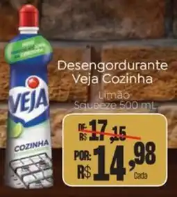 Novo Atacarejo Desengordurante Veja Cozinha Limão Squeeze oferta