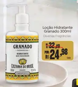 Novo Atacarejo Loção Hidratante Granado oferta