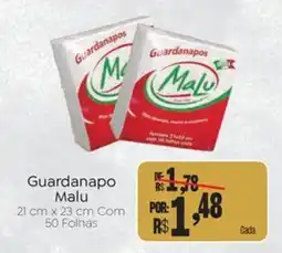 Novo Atacarejo Guardanapo Malu oferta