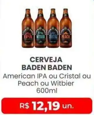 Higa Atacado Cerveja baden baden oferta