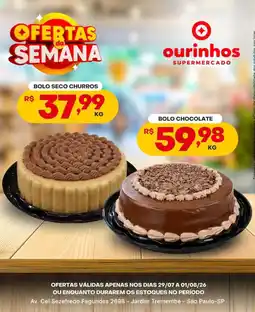Ourinhos Hipermercado Bolo seco churros oferta