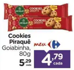 Carrefour Cookies piraquê goiabinha oferta