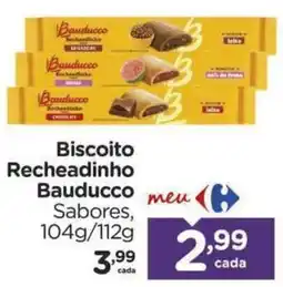 Carrefour Biscoito Recheadinho Bauducco Sabores oferta