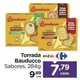Carrefour Torrada Bauducco Sabores oferta