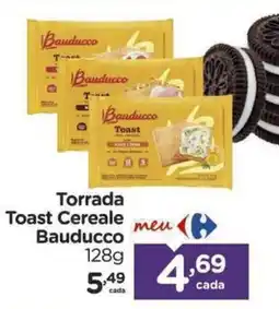 Carrefour Torrada Toast Cereale Bauducco oferta