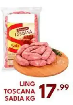 Rede Plus Supermercados ling toscana sadia kg oferta