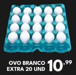 Rede Plus Supermercados ovo branco extra oferta